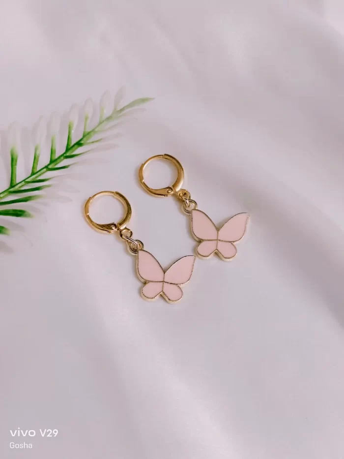 Butterfly Ear Rings - Image 3